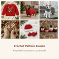 Christmas Crochet Pattern Bundle of 6