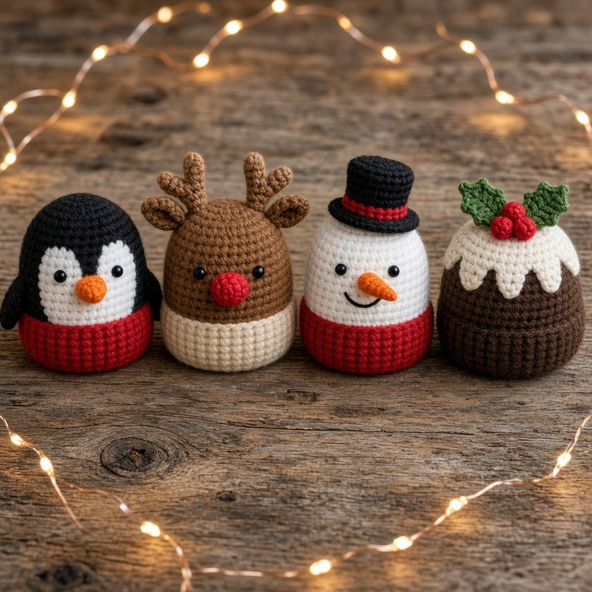 Chocolate Orange Cover Set of 4, crochet pattern