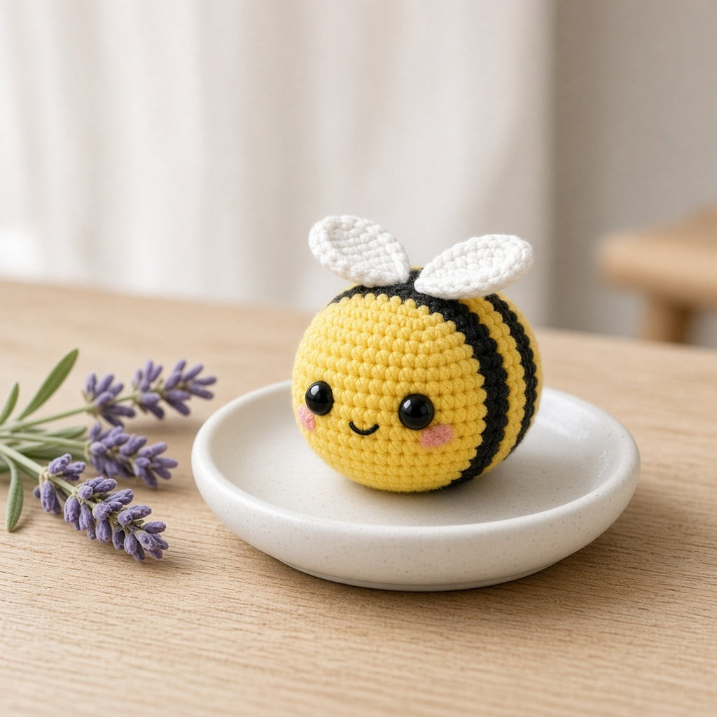 Pocket Bee, crochet pattern