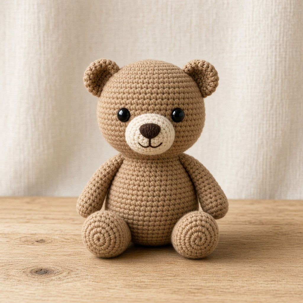 No Sew Teddy Bear, crochet pattern