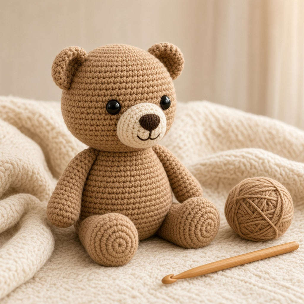 No Sew Teddy Bear, crochet pattern, photo 2