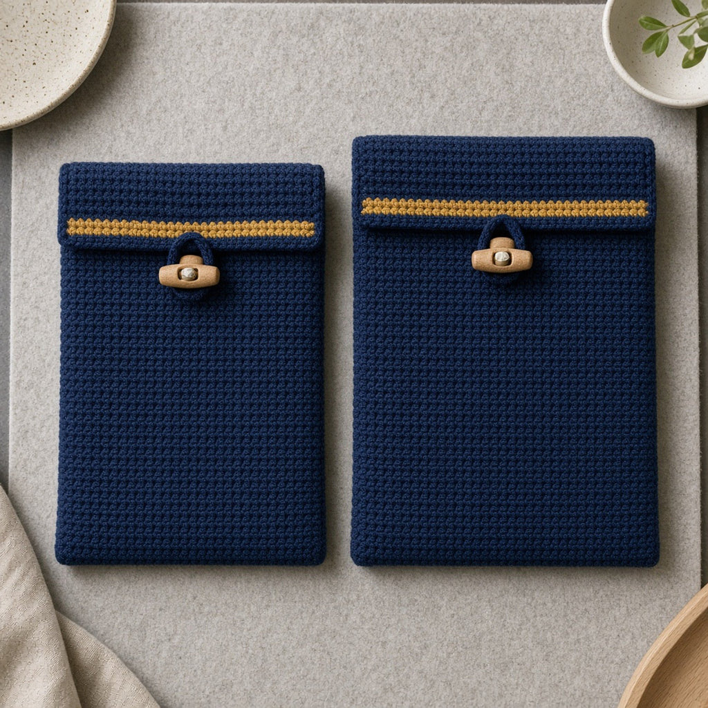 Tablet and Laptop Sleeve, crochet pattern, photo 2