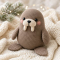 No Sew Walrus, crochet pattern