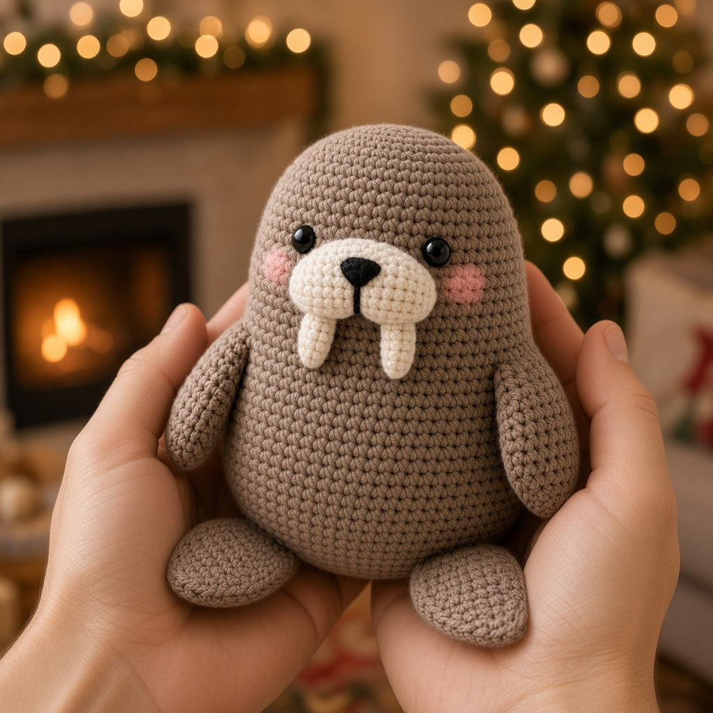 No Sew Walrus, crochet pattern, photo 3
