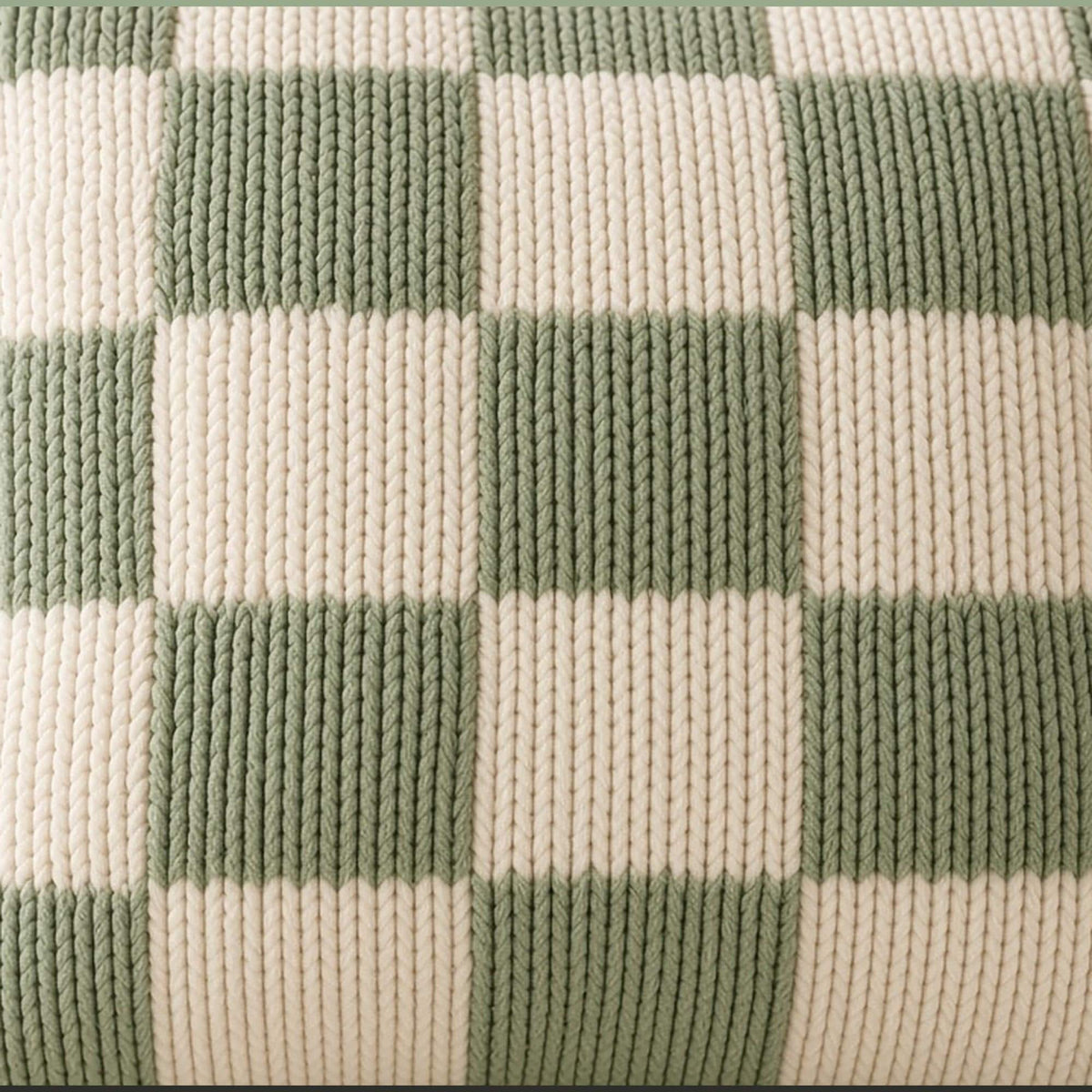 Checkerboard Cushion Cover, knitting pattern, photo 2