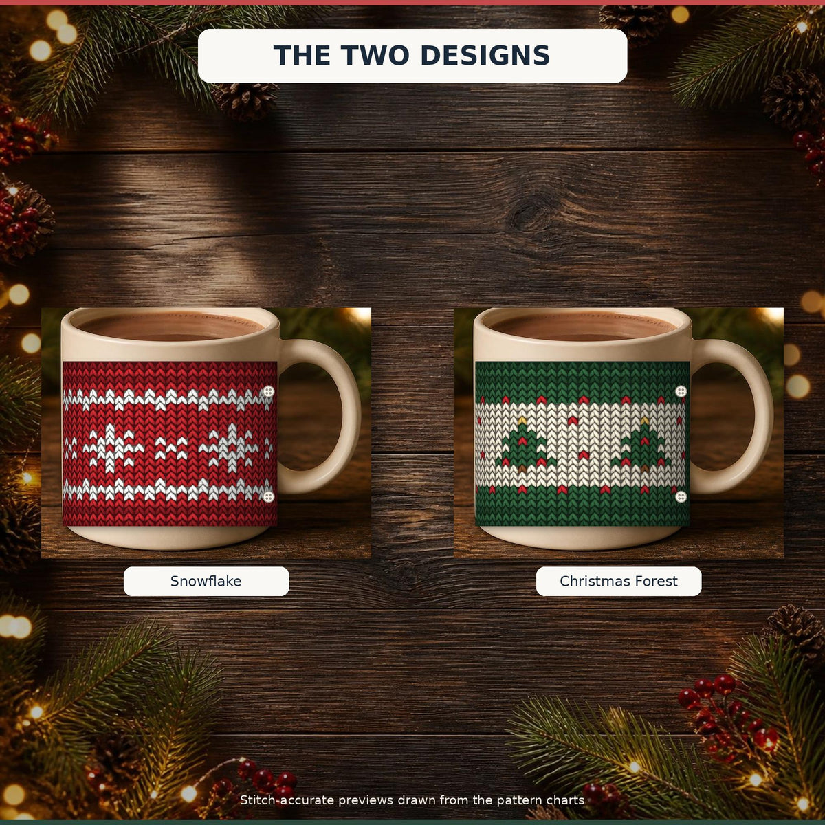 Mug Cosy, knitting pattern, photo 3