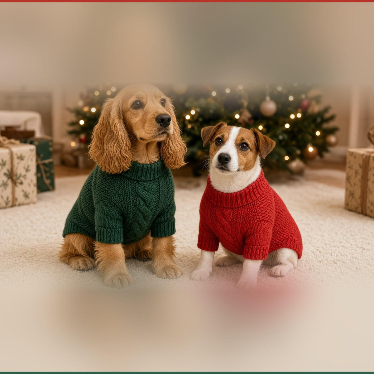 Cable-Knit Dog Jumper, knitting pattern, photo 3