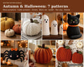 Autumn Halloween Knitting Pattern Bundle PDF + Free Bonus Pattern