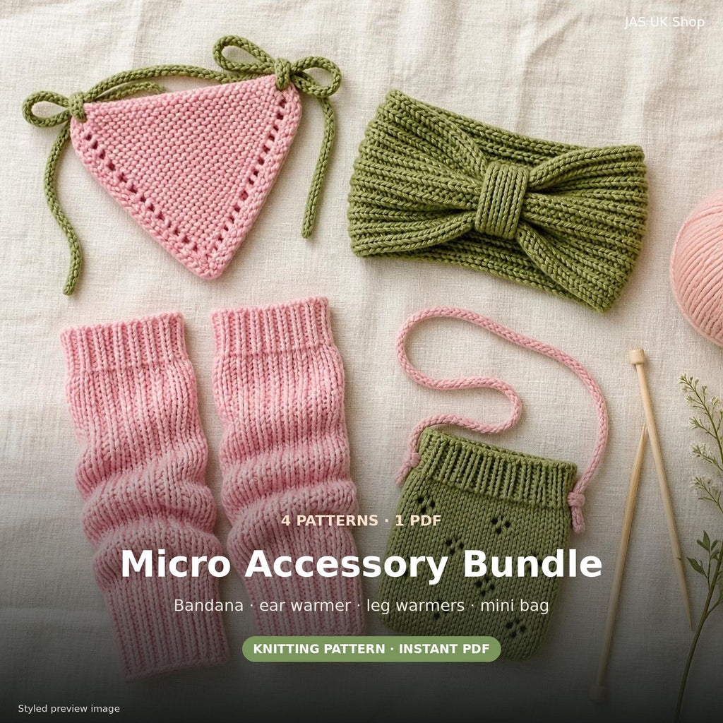 Knitting Pattern Bundle