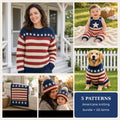 Americana Knitting Pattern Bundle