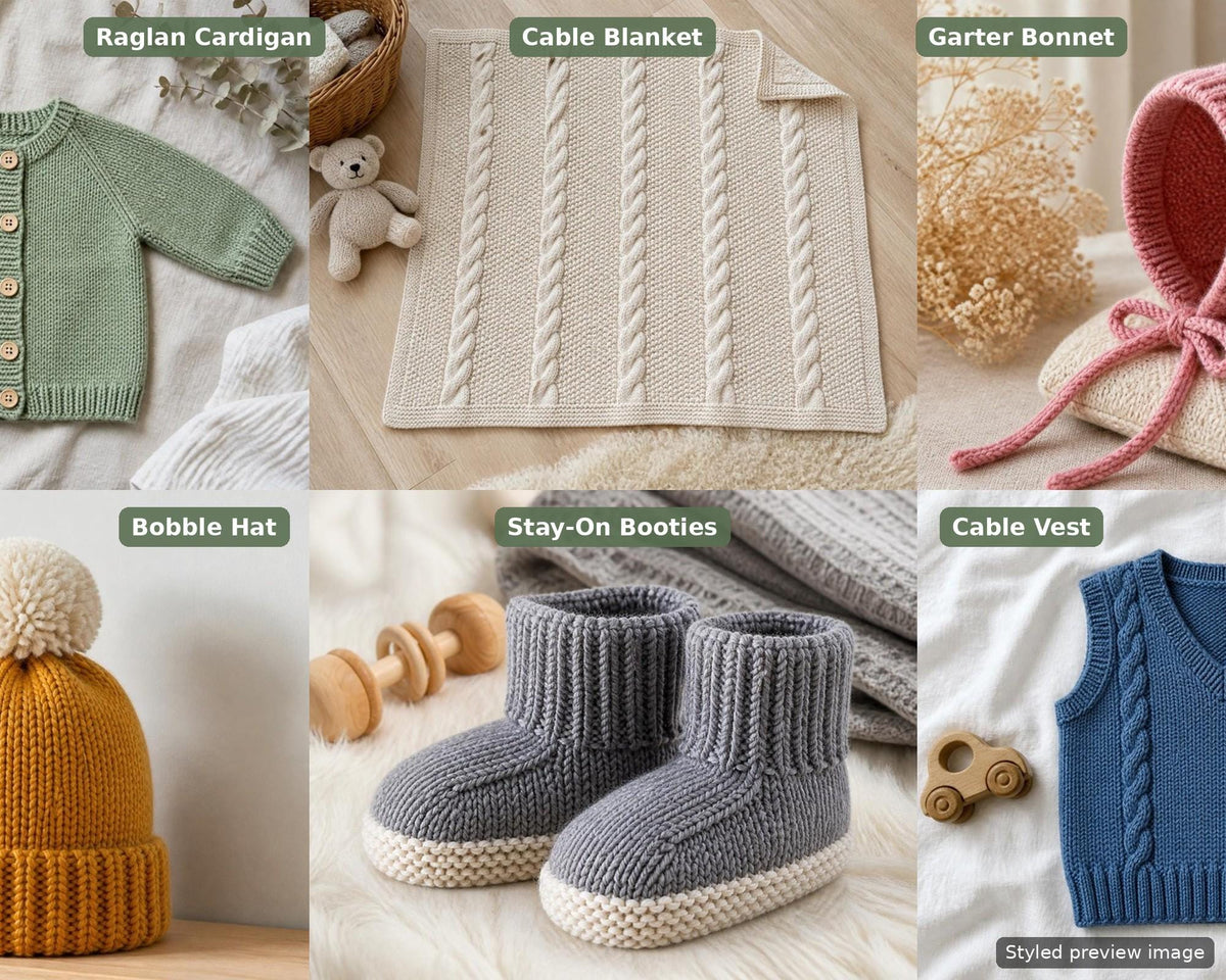 Baby Knitting Pattern Bundle PDF, photo 2