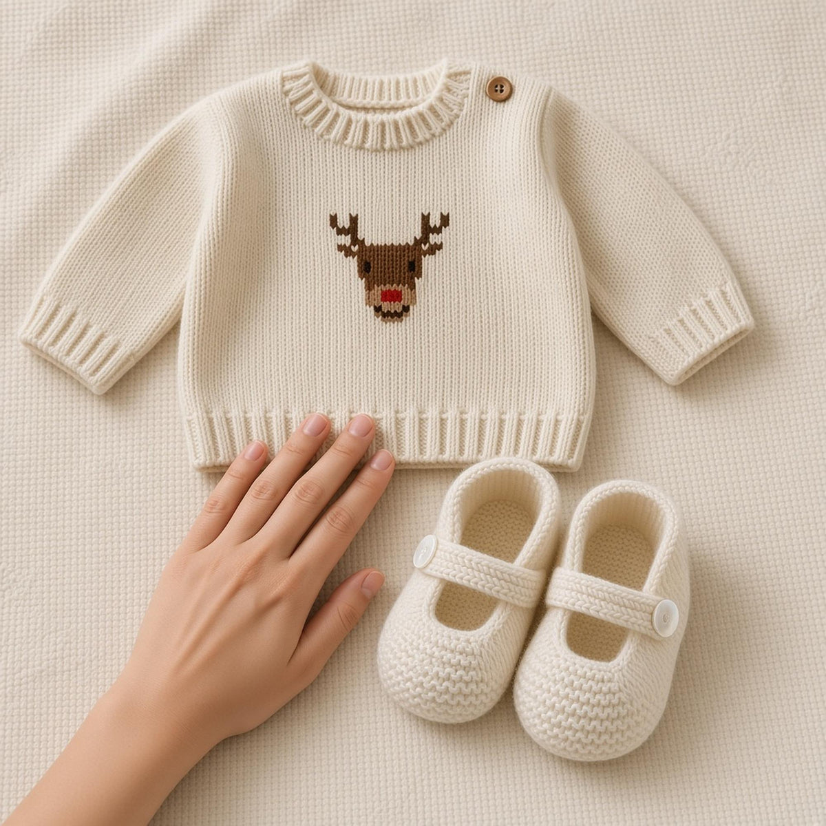 Vintage Baby Booties, knitting pattern, photo 2