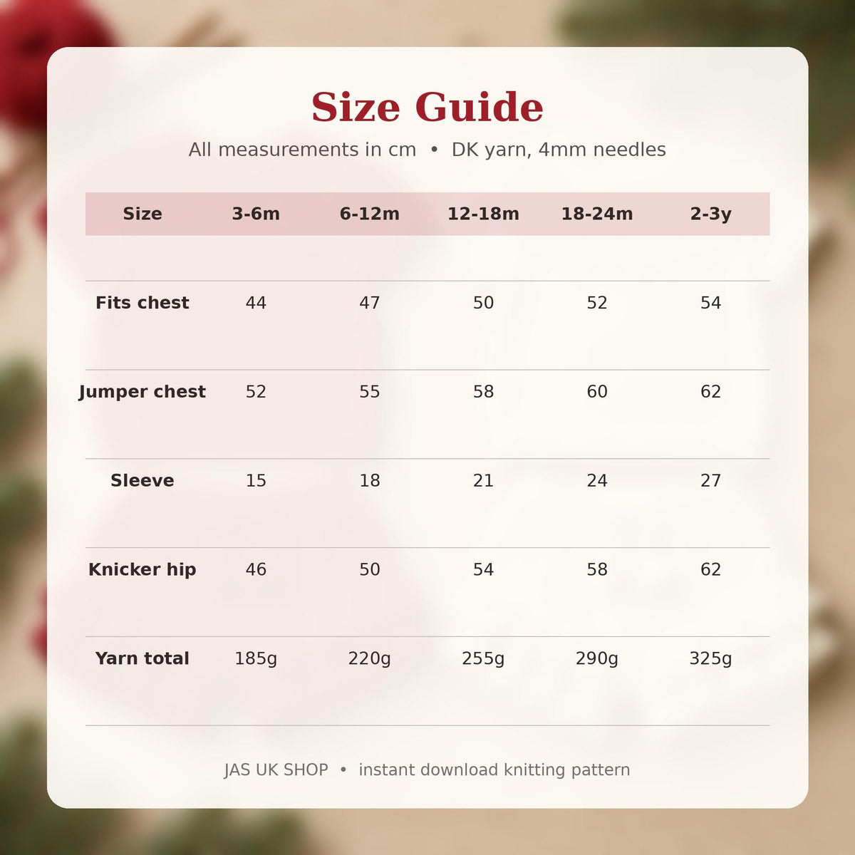 Baby Lace Yoke Jumper & Ruffle Knicker Cover, knitting pattern, photo 5